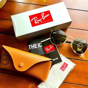 New Ray-Ban Round Metal Classic 3447 💯 Authentic